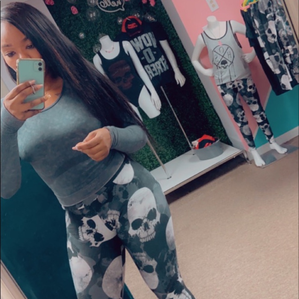 Skull leggings